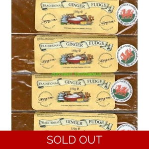 Boynes Welsh Fudge Traditional Handmade Ginger Fudge Bars